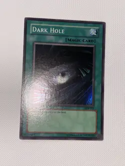 Yu-Gi-Oh! Dark Hole - LOB-052 - Super Rare - NA Englisch - UNLIMITED - 2002 - Image 3