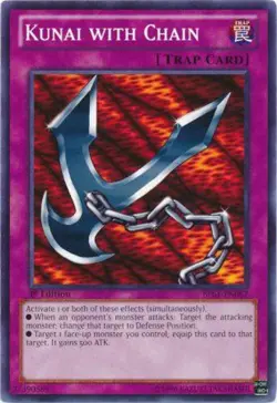 Kunai with Chain - BP01-EN087 - Common - Unlimited Edition x1 - Lightly Played - Image 1