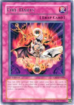 Fire Darts - CRV-EN049 - Rare - Unlimited Edition x3 - Lightly Played - Image 1
