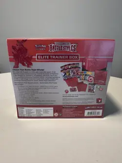 Pokemon TCG Sword & Shield - Battle Styles - Elite Trainer Box ETB RED - Image 3