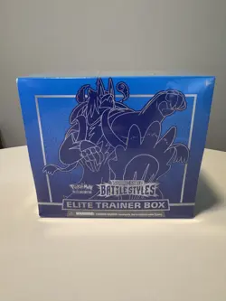 Pokemon TCG Sword & Shield - Battle Styles - Elite Trainer Box ETB BLUE - Image 1