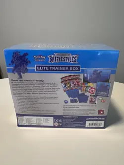Pokemon TCG Sword & Shield - Battle Styles - Elite Trainer Box ETB BLUE - Image 3