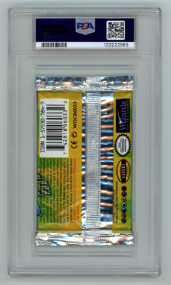 Pokemon PSA 9 MINT 1999 Base set Black Triangle Short Crimp Error Pack Venusaur! - Image 2