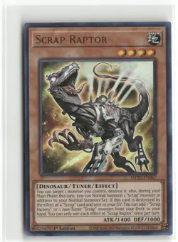 Yugioh Scrap Raptor MP22-EN067 Ultra Rare NM 1st Edition - Image 1