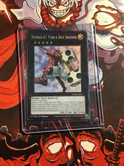 Yugioh! TCG - Number 67: Pair-a-Dice Smasher - Collector’s Rare - JUSH-EN058 - Image 1