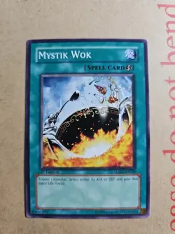 Mystik Wok SDRL-EN028 Common 1st Edition YuGiOh TCG - Image 1