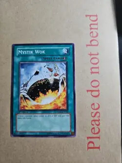 Mystik Wok SDRL-EN028 Common 1st Edition YuGiOh TCG - Image 2