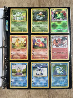 Vintage Pokemon Cards Rare Collection Binder 1999 Era Lot. Holos Pokedex - Image 1
