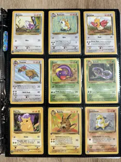 Vintage Pokemon Cards Rare Collection Binder 1999 Era Lot. Holos Pokedex - Image 3