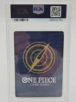 One Piece CCG Monkey.D.Luffy Convention Exclusive Foil P-043 PSA 9 Mint - Image 2