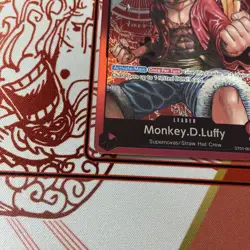 One Piece English Monkey.D.Luffy ST01-001 Leader Foil - Near Mint - Image 2