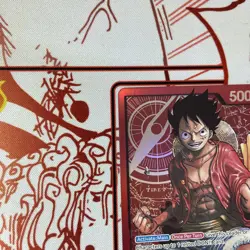 One Piece English Monkey.D.Luffy ST01-001 Leader Foil - Near Mint - Image 5