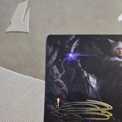 MTG Final Fantasy Art Series: Y'shtola, Night’s Blessed Card 21/53 GOLD STAMPED - Image 2