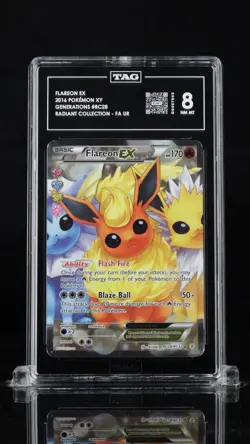 TAG 8 Flareon EX - RC28/RC32 - Pokemon Generations Radiant Collection Card - Image 1