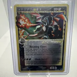 Pokemon Charizard Gold Star EX Dragon Frontiers Holo Rare Card #100 - Image 1