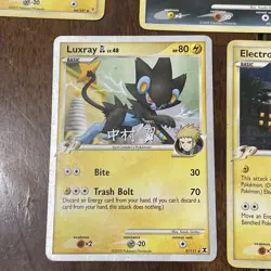 Pokemon TCG Lot 11 Team Galactic Gym Leader Cards HP-LP - Image 3