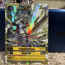 Bandai Digimon Card Game Habakirimon UR Holo Glowing Dawn BT25-043 English - Image 2