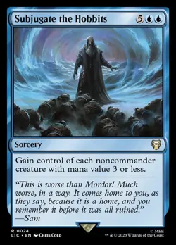 MTG Subjugate the Hobbits ** Tales of Middle-earth Commander ** English - Image 1