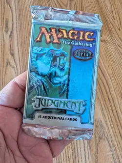 MAGIC THE GATHERING Lot of (3) JUDGMENT Booster Packs with 726 Bonus Singles - Image 4