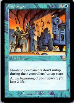 Lot of 3 MTG Magic The Gathering Embargo Mercadian Masques See Scans - Image 5