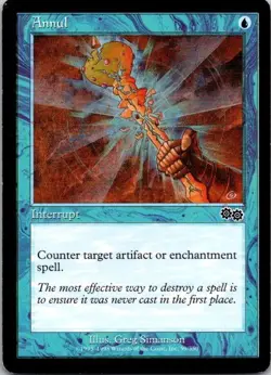 Lot of 3 MTG Magic The Gathering Annul Urza's Saga See Scans - Image 1