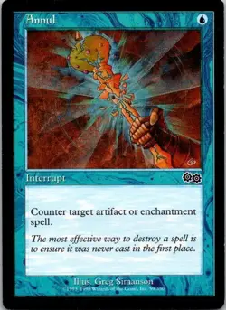 Lot of 3 MTG Magic The Gathering Annul Urza's Saga See Scans - Image 5