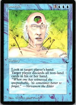Lot of 2 MTG Magic The Gathering Amnesia The Dark See Scans - Image 3