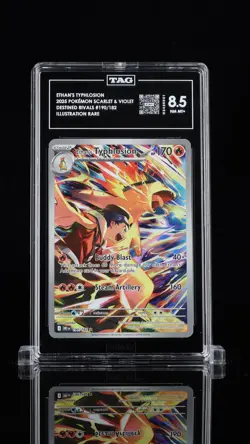 Pokemon Ethan's Typhlosion 190/182 Destined Rivals Special Illustration TAG 8.5 - Image 1