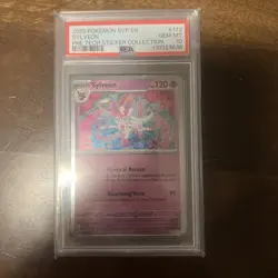 2025 POKEMON SVP EN-SV BLACK STAR PROMO #172 SYLVEON PSA 10 - Image 1