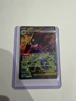 Pokemon TCG Mega Gengar Ex 284/217 Special Illustration Rare SIR Ascended Heroes - Image 2