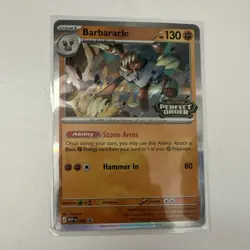 Pokemon Barbaracle Stamped Black Star Promo Near Mint Perfect Order 065 - Image 1