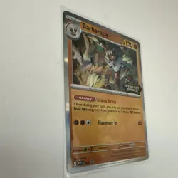 Pokemon Barbaracle Stamped Black Star Promo Near Mint Perfect Order 065 - Image 2