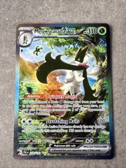 Pokemon TCG Meowscarada EX 256/193 Paldea Evolved Special Illustration Rare NM - Image 1