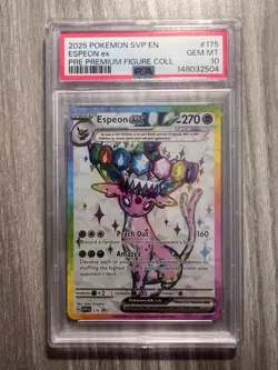 Pokemon TCG Premium Figure Collection Umbreon & Espeon sequential PSA 10's - Image 5