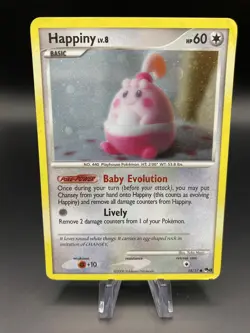 Pokemon TCG Happiny LV.8 14/17 HP60 Moderately Played - Image 1