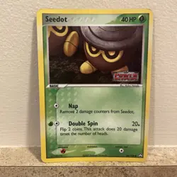 Seedot 60/108 - EX Power Keepers Reverse Holo Stamped - Pokemon TCG 2007 - MP - Image 1