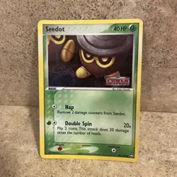 Seedot 60/108 - EX Power Keepers Reverse Holo Stamped - Pokemon TCG 2007 - MP - Image 2