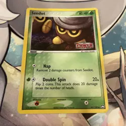 Seedot 60/108 - EX Power Keepers Reverse Holo Stamped - Pokemon TCG 2007 - MP - Image 3
