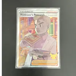 Pokemon Professor's Research 24/25 Celebrations Full Art Holo Ultra Rare 2021 - Image 1