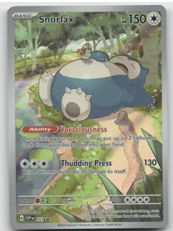2023 Scarlet & Violet 151 Snorlax Black Star Promo #051 - Image 1