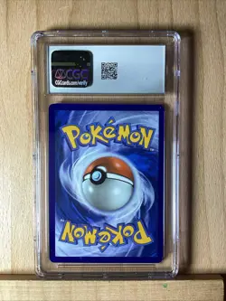 MEGA CHARIZARD X EX POKEMON CGC 9 PHANTASMAL FLAMES GOLD HYPER RARE HOLO 130/094 - Image 2