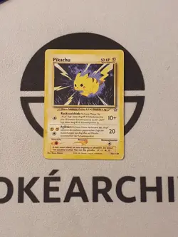 Pokemon Karte Pikachu 70/111 Neo Genesis Set Deutsch Pokemon TCG Original - Image 3