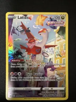 Latias GG20/GG70 -Crown Zenith Galarian Gallery- Holo Ultra Rare- Pokemon -NM - Image 1