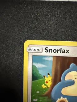 Snorlax 158/214 Unbroken Bonds Holo Rare Eng 2019 Lazy Eating Pikachu Pokemon - Image 3