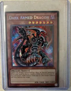 Yu-Gi-Oh! Dark Armed Dragon #LCKC-EN068 Secret Rare (NM) - Image 1