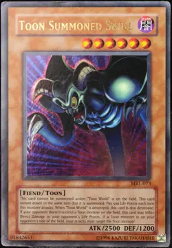 Yu-Gi-Oh! Toon Summoned Skull MRL-073 Ultra Rare [PO] American | EN 2002 - Image 1