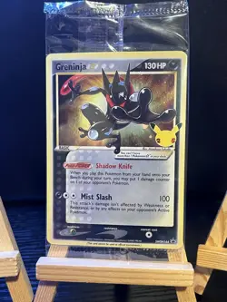 Greninja Gold Star SWSH144 Sword & Shield Promo Card Holo - SEALED - - Image 1