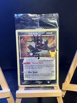 Greninja Gold Star SWSH144 Sword & Shield Promo Card Holo - SEALED - - Image 2