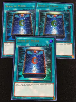 Yugioh Book of Moon RA02-EN050 1st Ultra x3 (NM) - Image 1