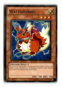 Wattsquirrel - STBL-EN029 1st Edition Rare - YuGiOh-LP - Image 1